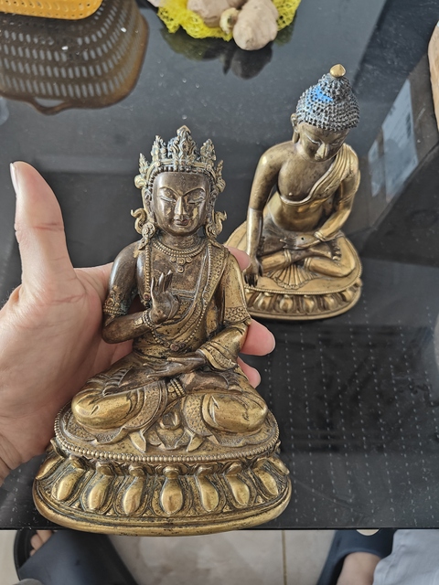 古玩銅器造像真品鑒賞圖