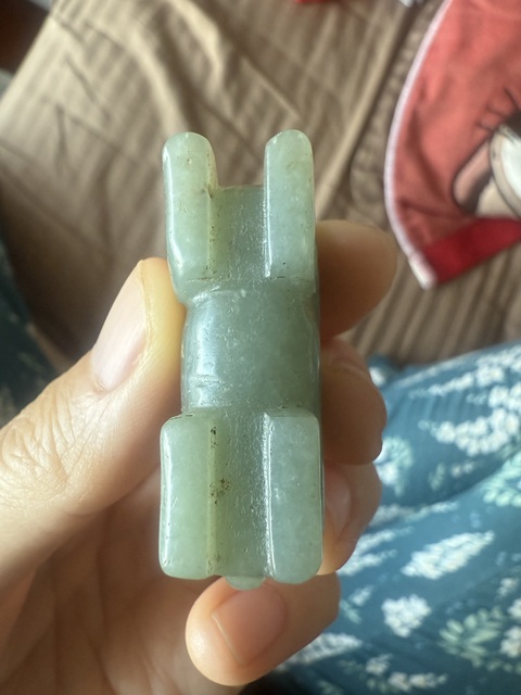 古玩陶瓷和田瑞獸真品鑒賞圖