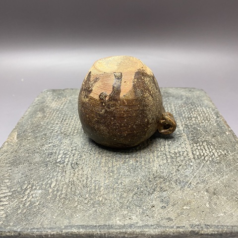 古玩陶瓷宋代褐釉鳥食罐拍賣，當前價格129元