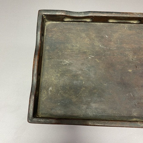 古玩陶瓷清代老茶盤拍賣，當(dāng)前價格389元