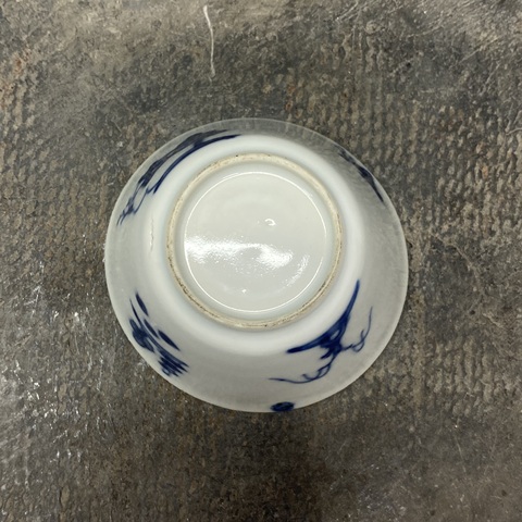 古玩陶瓷清康熙青花杯真品鑒賞圖
