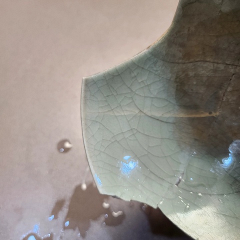 古玩陶瓷龍泉青瓷標(biāo)本真品鑒賞圖