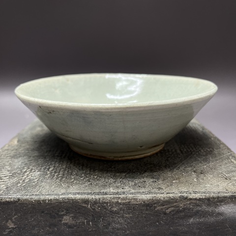 古玩陶瓷澀圈圈足疊燒工藝碗真品鑒賞圖