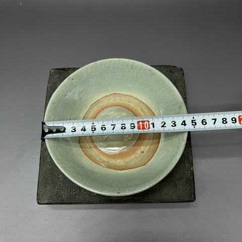 古玩陶瓷澀圈圈足疊燒工藝碗真品鑒賞圖