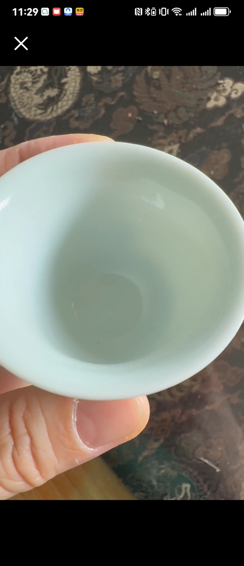 古玩陶瓷青花杯真品鑒賞圖