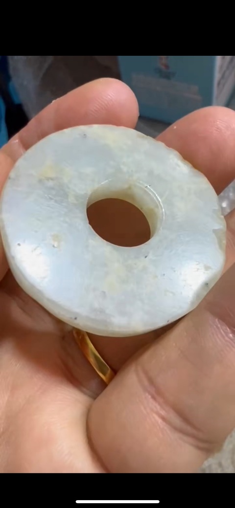 古玩玉器素璧真品鑒賞圖