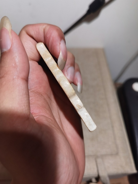 古玩玉器做舊仿古“冠狀形器”真品鑒賞圖