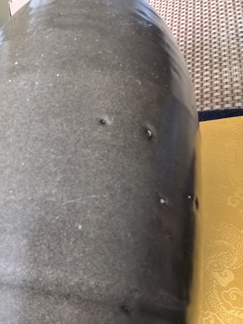 古玩陶瓷茶葉末釉梅瓶真品鑒賞圖