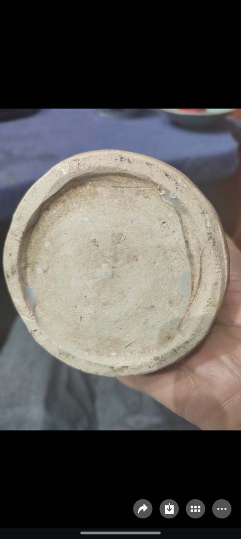 古玩陶瓷青花云鶴紋梅瓶真品鑒賞圖