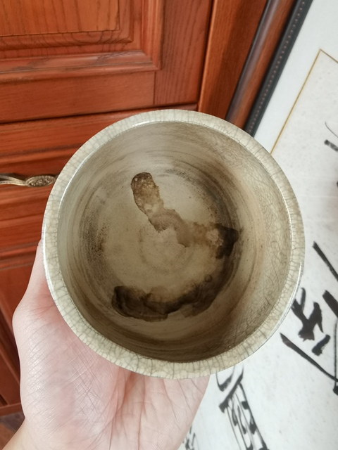 古玩陶瓷哥釉香爐真品鑒賞圖
