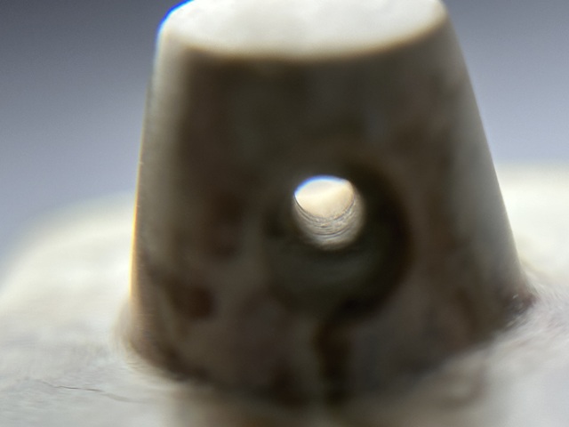 古玩玉器仿文化期錐形器真品鑒賞圖