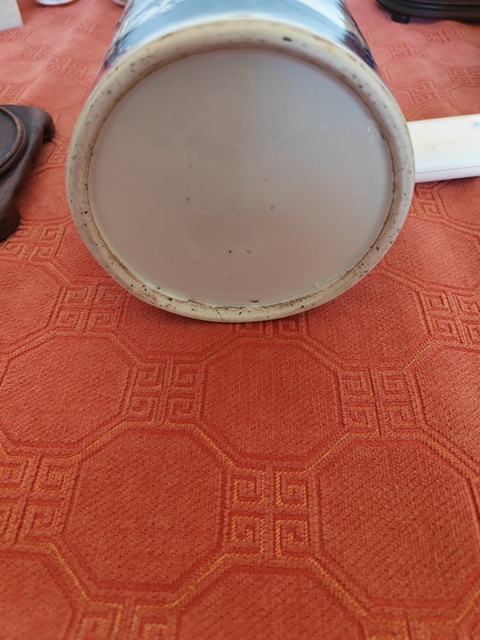 古玩陶瓷清光緒 青花人物紋帽筒真品鑒賞圖