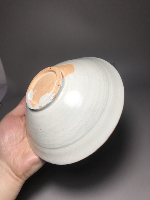 古玩陶瓷影青釉六出筋梅紋碗真品鑒賞圖