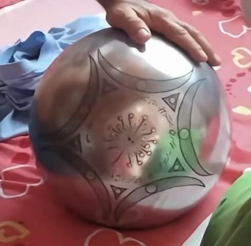 古玩雜項貝茨球真品鑒賞圖