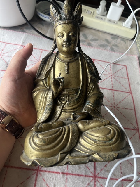 古玩銅器造像真品鑒賞圖