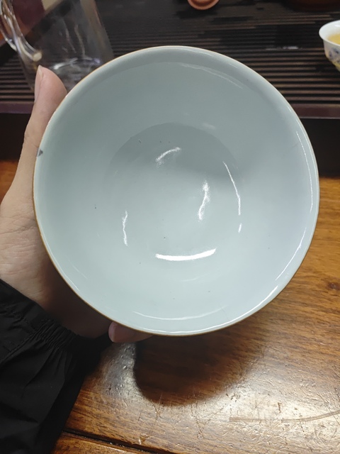 古玩陶瓷花蝶紋粉彩小碗拍賣,當前價格1500元