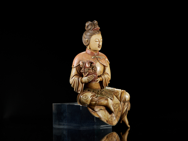古玩雜項人物擺件真品鑒賞圖