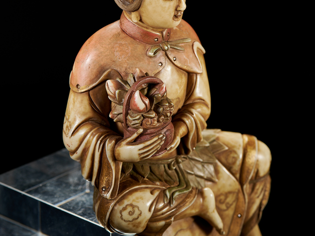 古玩雜項人物擺件真品鑒賞圖