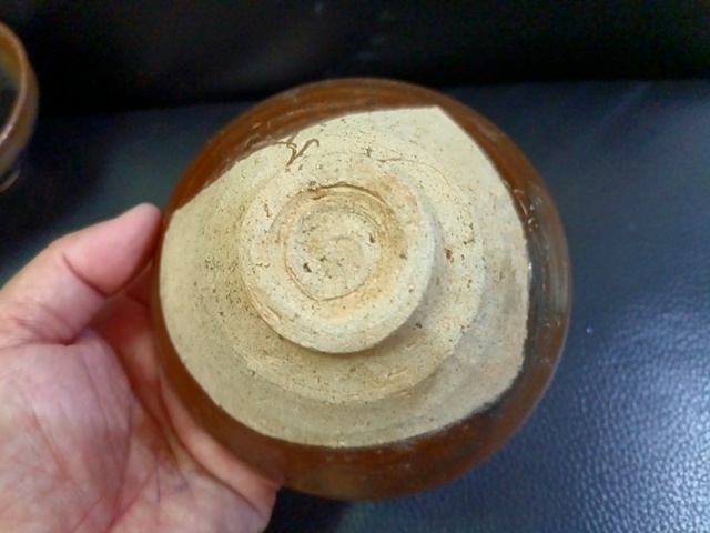 古玩陶瓷福清窯芝麻釉茶盞真品鑒賞圖