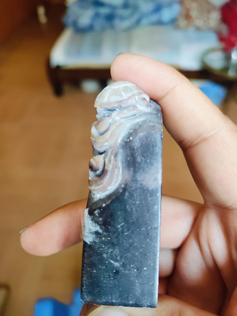 古玩雜項壽山石印章真品鑒賞圖