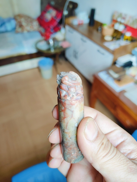 古玩雜項壽山石印章真品鑒賞圖