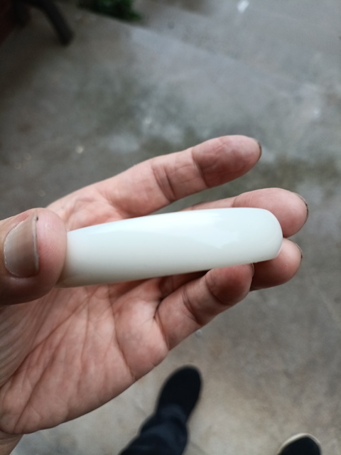 古玩玉器扁鐲子真品鑒賞圖