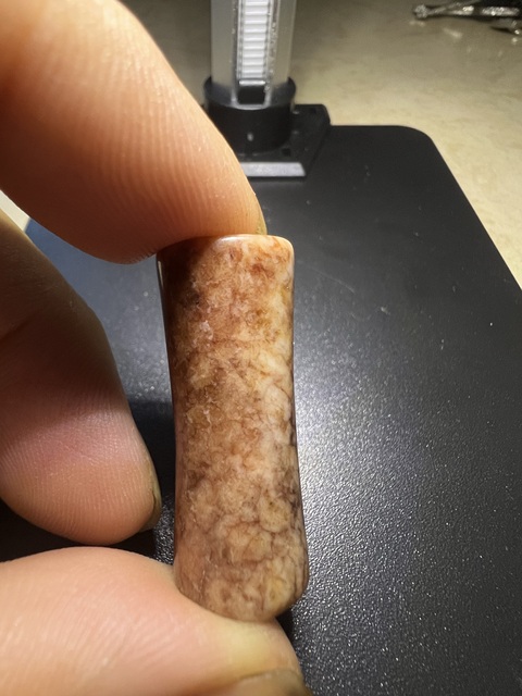 古玩玉器仿古玉勒子真品鑒賞圖