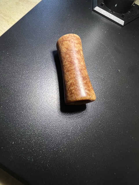 古玩玉器仿古玉勒子真品鑒賞圖