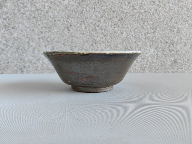 古玩陶瓷磁州窯雙色釉茶碗拍賣，當(dāng)前價(jià)格680元