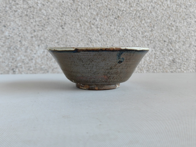 古玩陶瓷磁州窯雙色釉茶碗拍賣，當(dāng)前價(jià)格680元