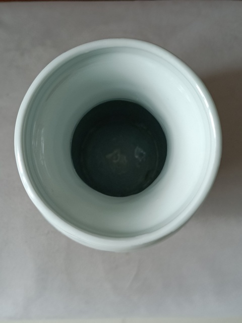古玩陶瓷粉彩山水紋瓶拍賣,當前價格650元