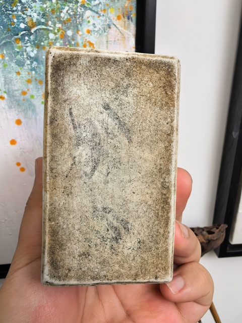 古玩陶瓷晚清淺降彩名家茶葉罐真品鑒賞圖