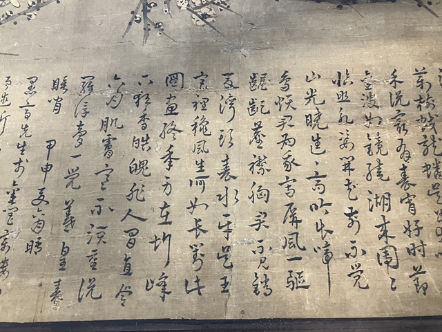 古玩字畫梅花真品鑒賞圖
