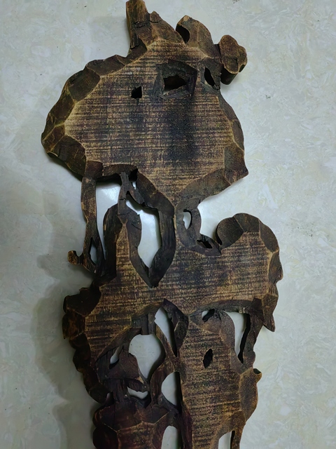 古玩雜項木雕“葫蘆萬代”真品鑒賞圖