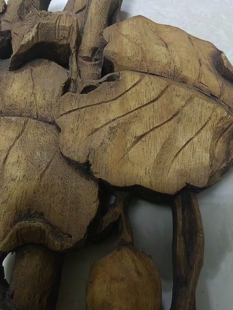 古玩雜項木雕“葫蘆萬代”真品鑒賞圖