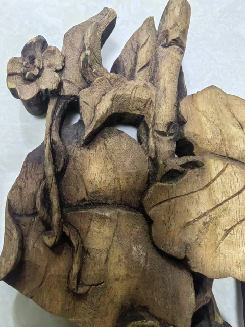 古玩雜項木雕“葫蘆萬代”真品鑒賞圖