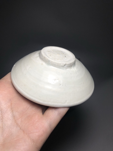 古玩陶瓷【館藏級精品】唐宋 白釉茶盞【級別高收藏價值好】拍賣,當前價格0元
