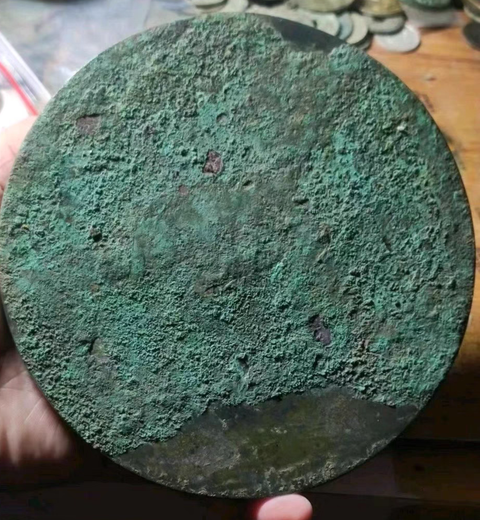 古玩銅器銅鏡真品鑒賞圖