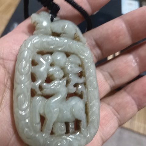 古玩玉器和田玉雕“福祿佩”真品鑒賞圖