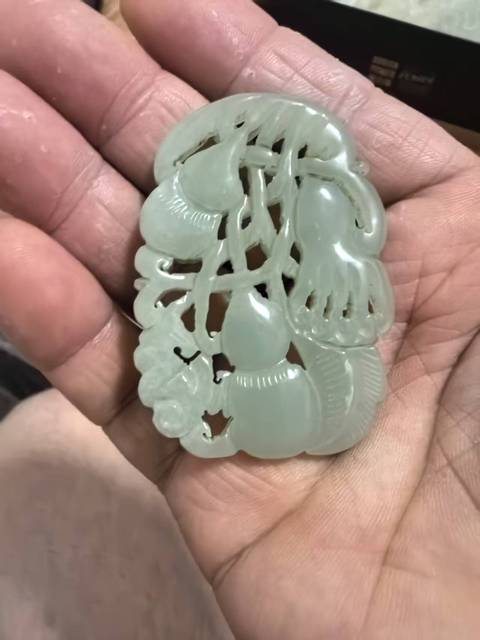 古玩玉器和田玉雕“福祿佩”真品鑒賞圖