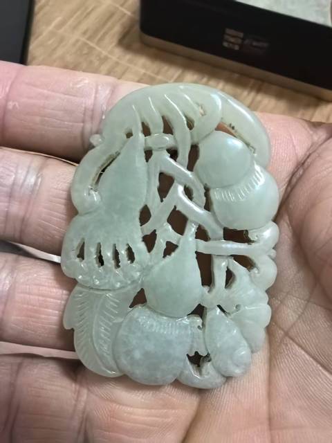古玩玉器和田玉雕“福祿佩”真品鑒賞圖