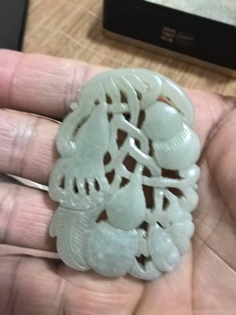 古玩玉器和田玉雕“福祿佩”真品鑒賞圖