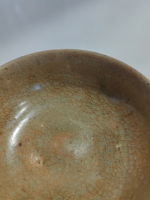 古玩陶瓷青瓷杯真品鑒賞圖