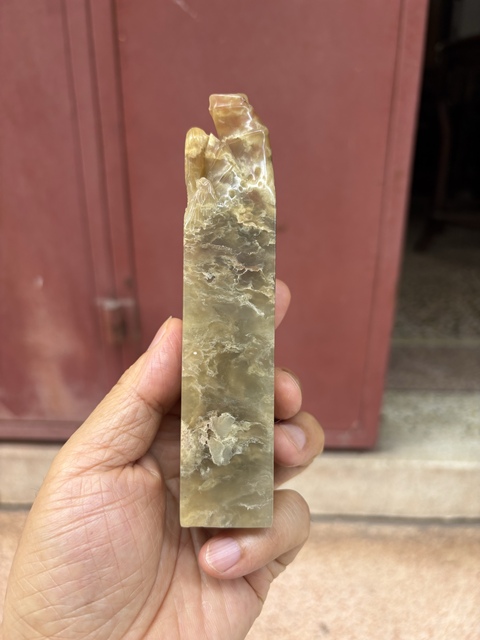 古玩雜項壽山石印章真品鑒賞圖