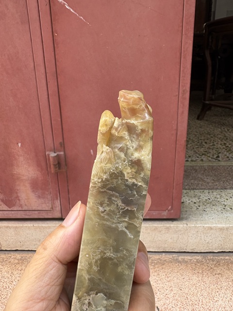 古玩雜項壽山石印章真品鑒賞圖