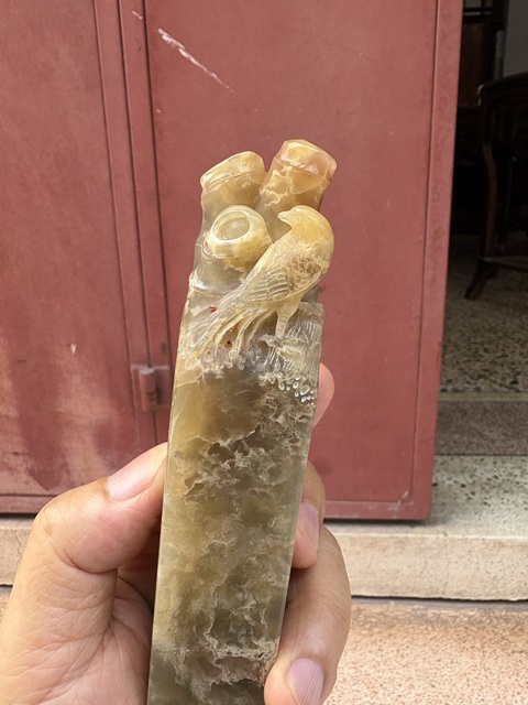 古玩雜項壽山石印章真品鑒賞圖