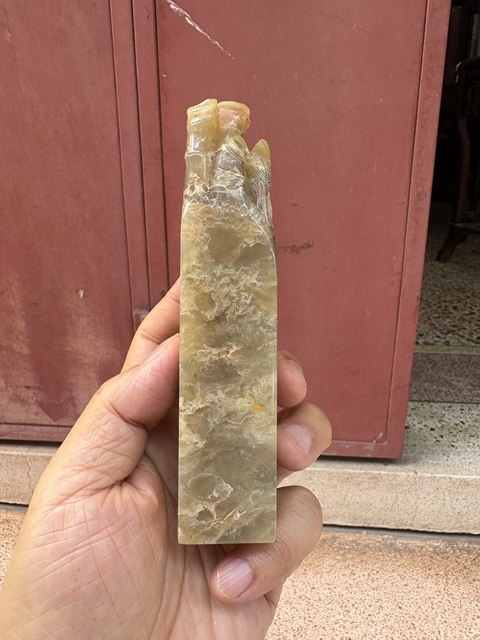古玩雜項壽山石印章真品鑒賞圖