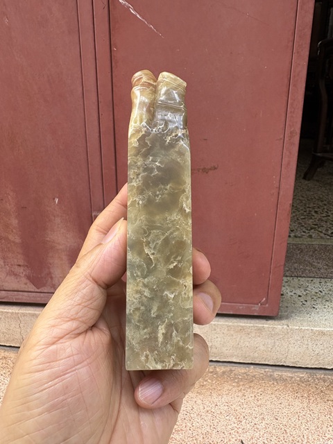 古玩雜項壽山石印章真品鑒賞圖