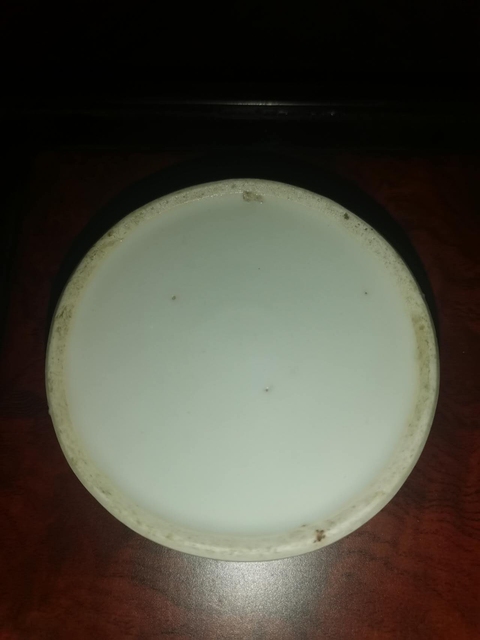 古玩陶瓷福壽三多紋礬紅疊盒真品鑒賞圖