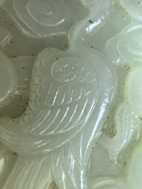 古玩玉器和田玉雕“龍鳳牌”真品鑒賞圖